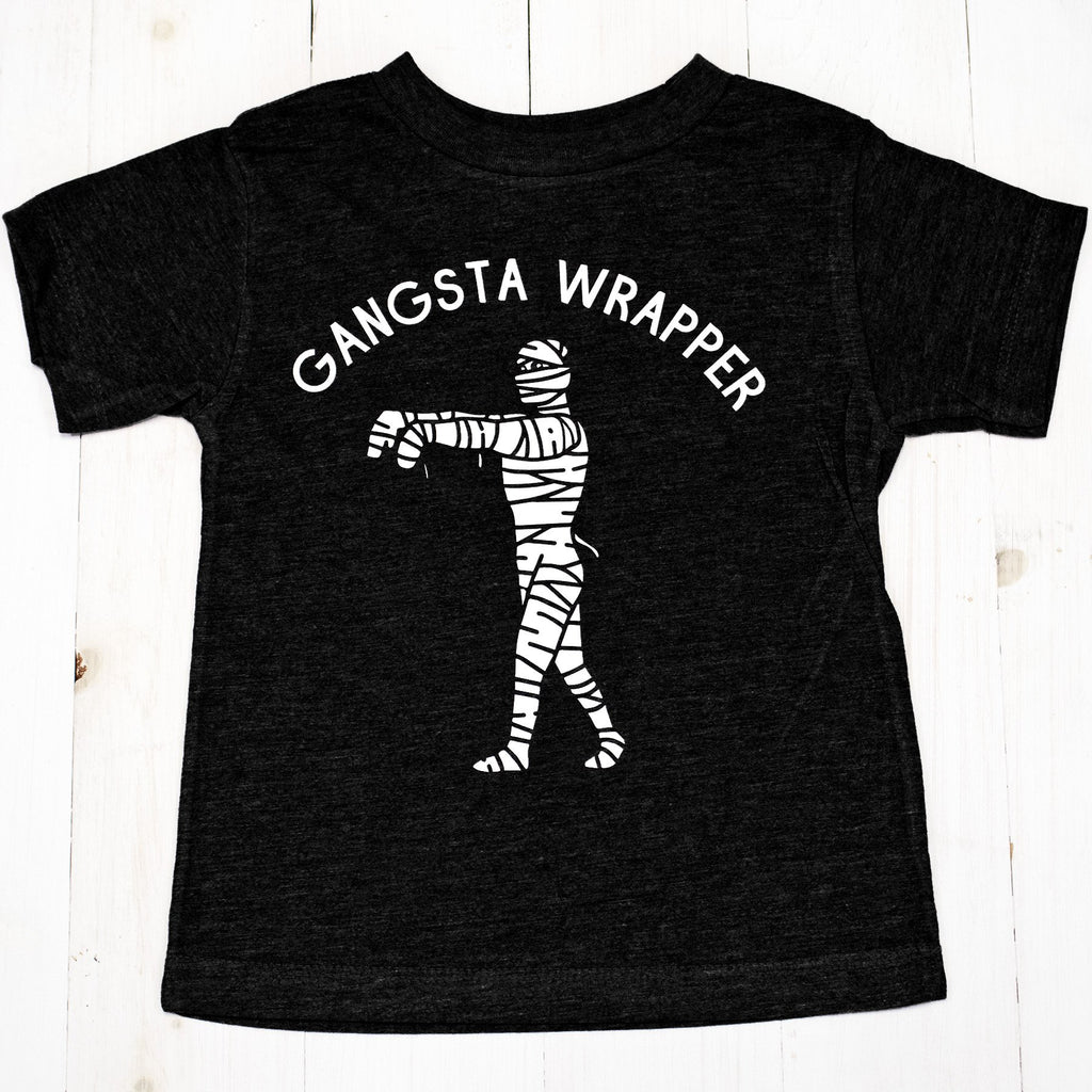 Gangsta Wrapper Halloween Baby Boy or Toddler T-Shirt