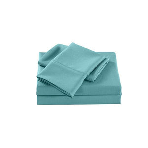 Royal Comfort 2000 Tc Bamboo Cooling Sheet Set Ultra Soft Bedding Aqua