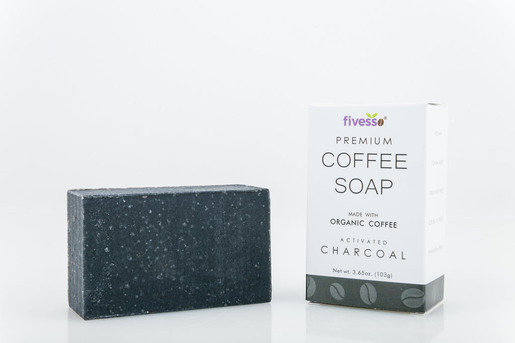 Activated Charcoal - Premium Coffee Soap Bar