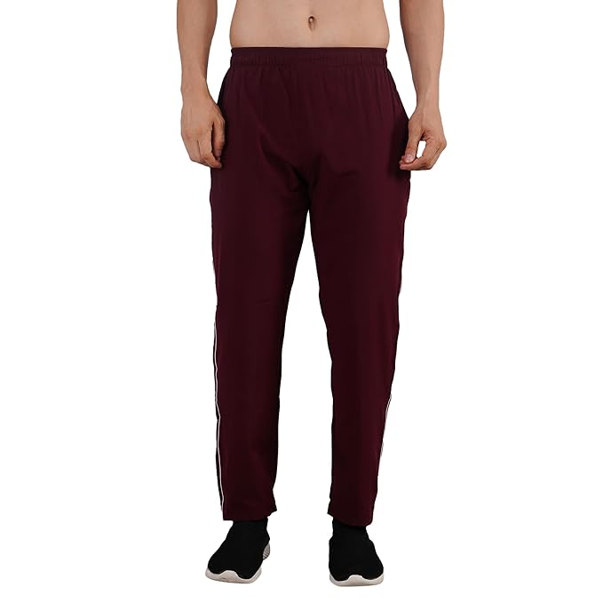 Men Track Pant Dry Fit Sports Light Weight Ns Fabric (Size-XL)