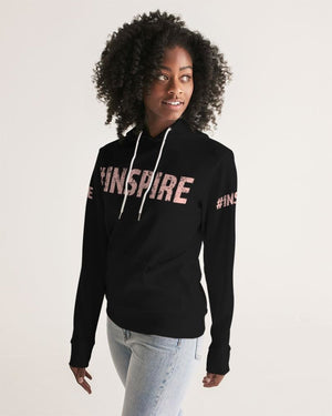 Womens Hoodie - Pullover Hooded Sweatshirt - Peach Graphic /inspire