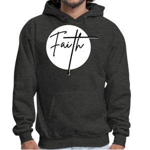 Mens Graphic Hoodie Faith Print