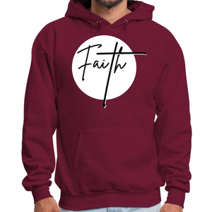 Mens Graphic Hoodie Faith Print