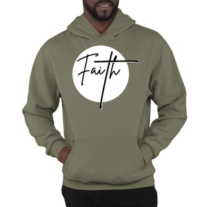 Mens Graphic Hoodie Faith Print