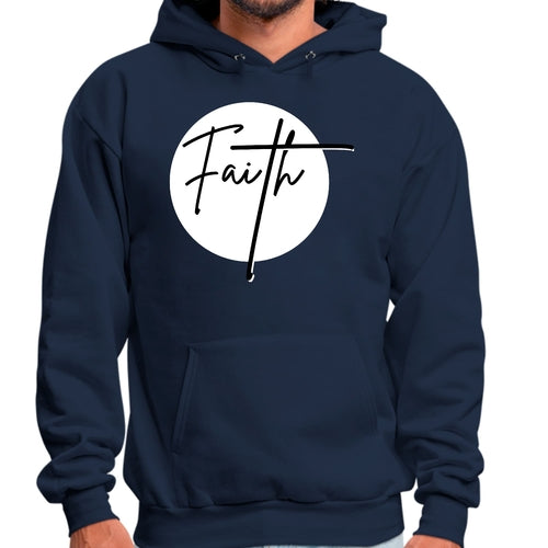 Mens Graphic Hoodie Faith Print