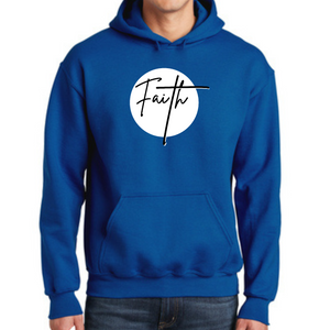 Mens Graphic Hoodie Faith Print