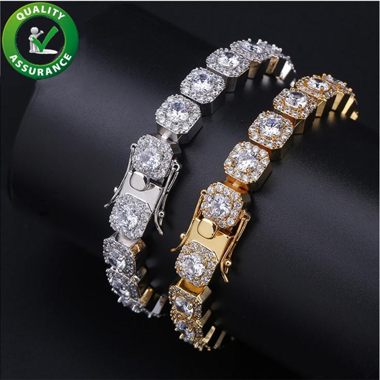 Diamond Tennis Bracelet for Love Luxury Designer Hip Hop Jewelry Mens