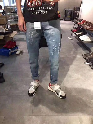 Latest Listin Men Jeans Classic Style Fashion Straight Fit Arrival