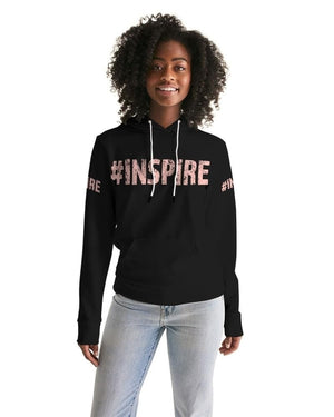 Womens Hoodie - Pullover Hooded Sweatshirt - Peach Graphic /inspire